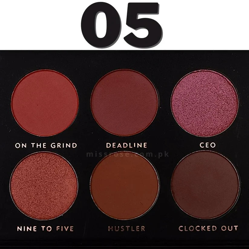 Miss Rose Eyeshadow Palette -  6 Color - Buy Online in Pakistan at Cosmia.pk