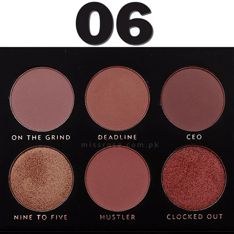 Miss Rose Eyeshadow Palette -  6 Color - Buy Online in Pakistan at Cosmia.pk