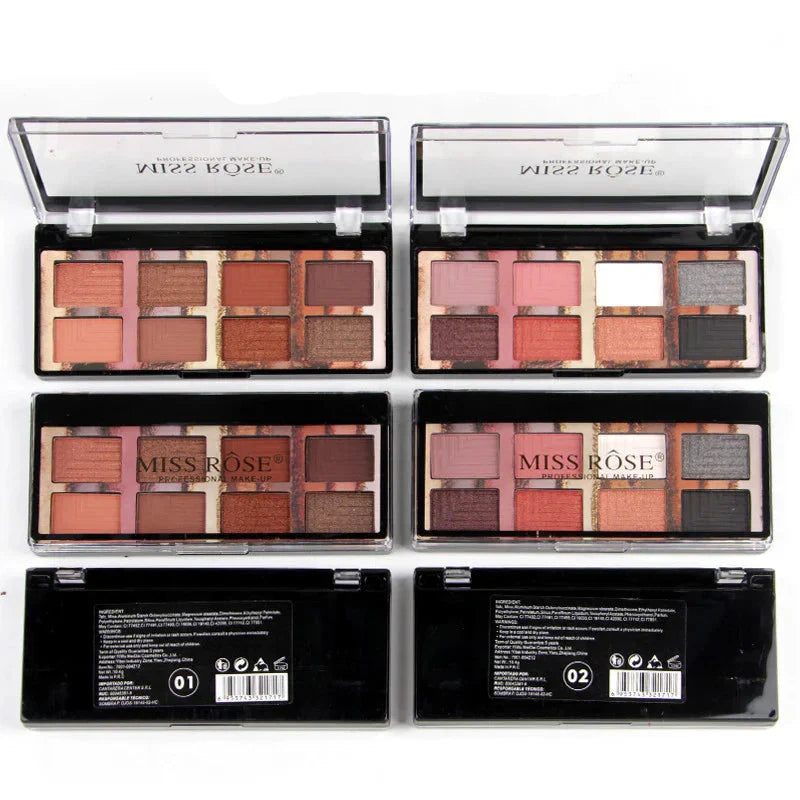 Miss Rose Eyeshadow Palette - 8 Color - Buy Online in Pakistan at Cosmia.pk