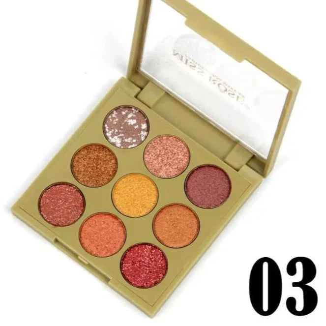 Miss Rose Eyeshadow Kit - 9 Color - Buy Online in Pakistan at Cosmia.pk