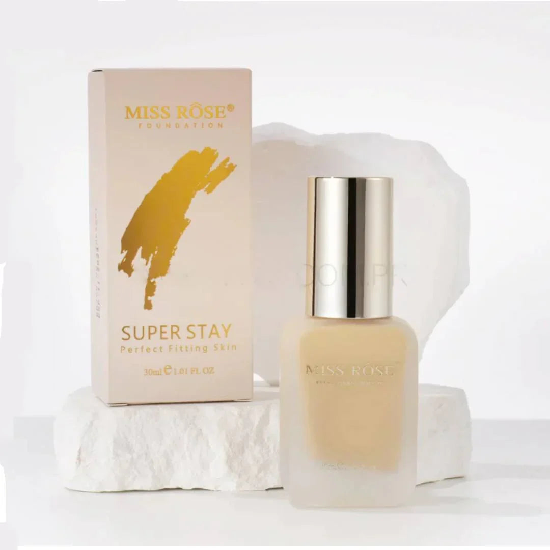 Miss Rose Super Stay Foundation  Perfect Fitting Skin - Buy Online in Pakistan at Cosmia.pk