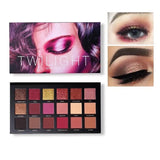 Miss Rose Twilight Dusk Palette Matte And Shimmer Eyeshadow - 18 Color - Buy Online in Pakistan at Cosmia.pk