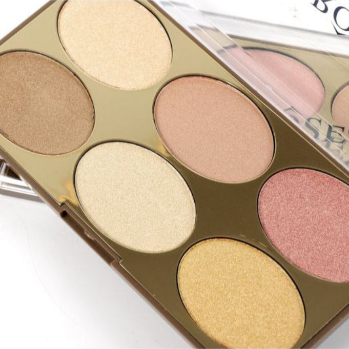 Miss Rose Gilded Ellipse Highlighters Kit - Buy Online in Pakistan at Cosmia.pk