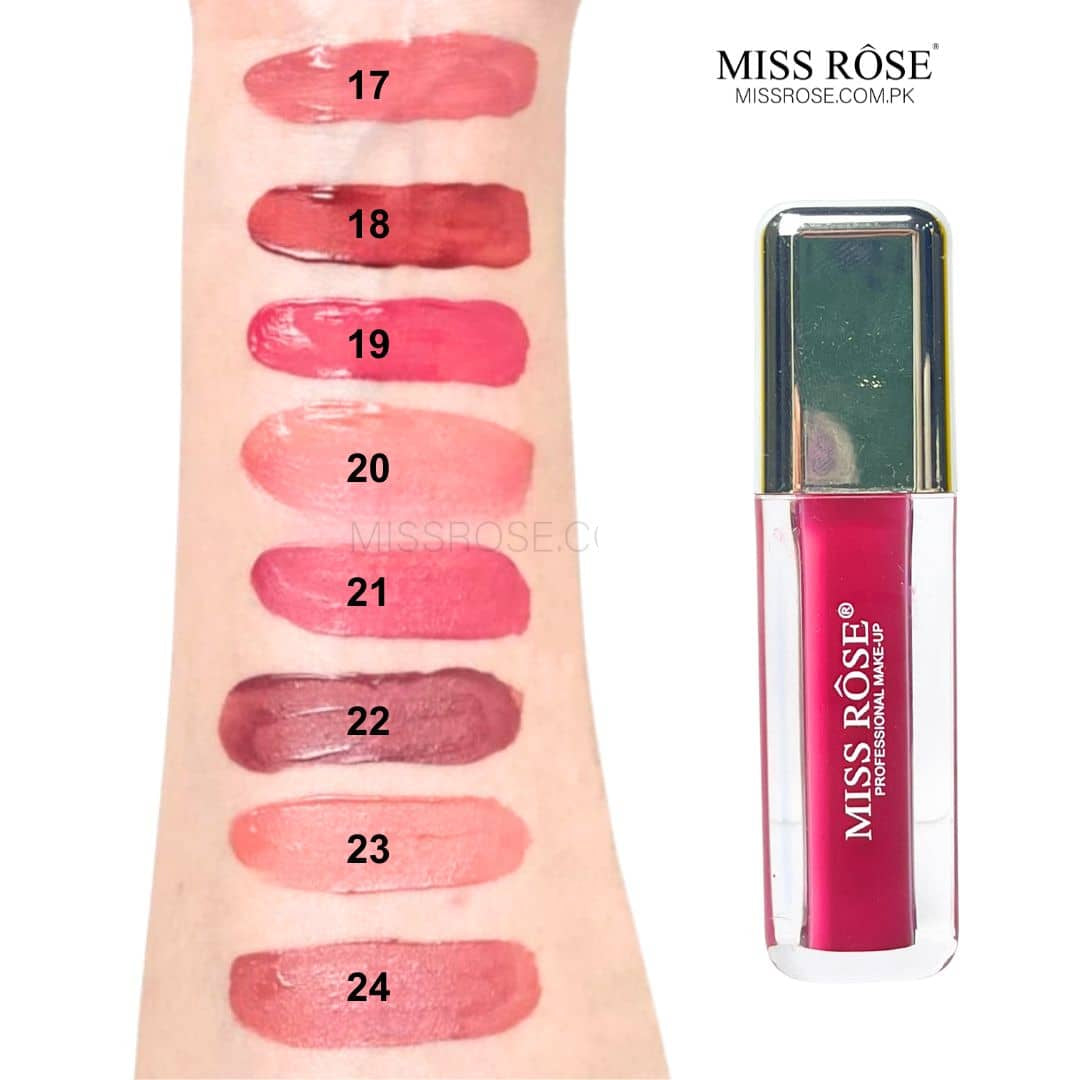 Miss Rose Crystal Lip Gloss - Buy Online in Pakistan at Cosmia.pk
