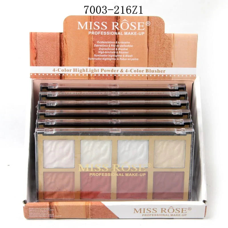 Miss Rose Highlighter & Blush Kit - Buy Online in Pakistan at Cosmia.pk