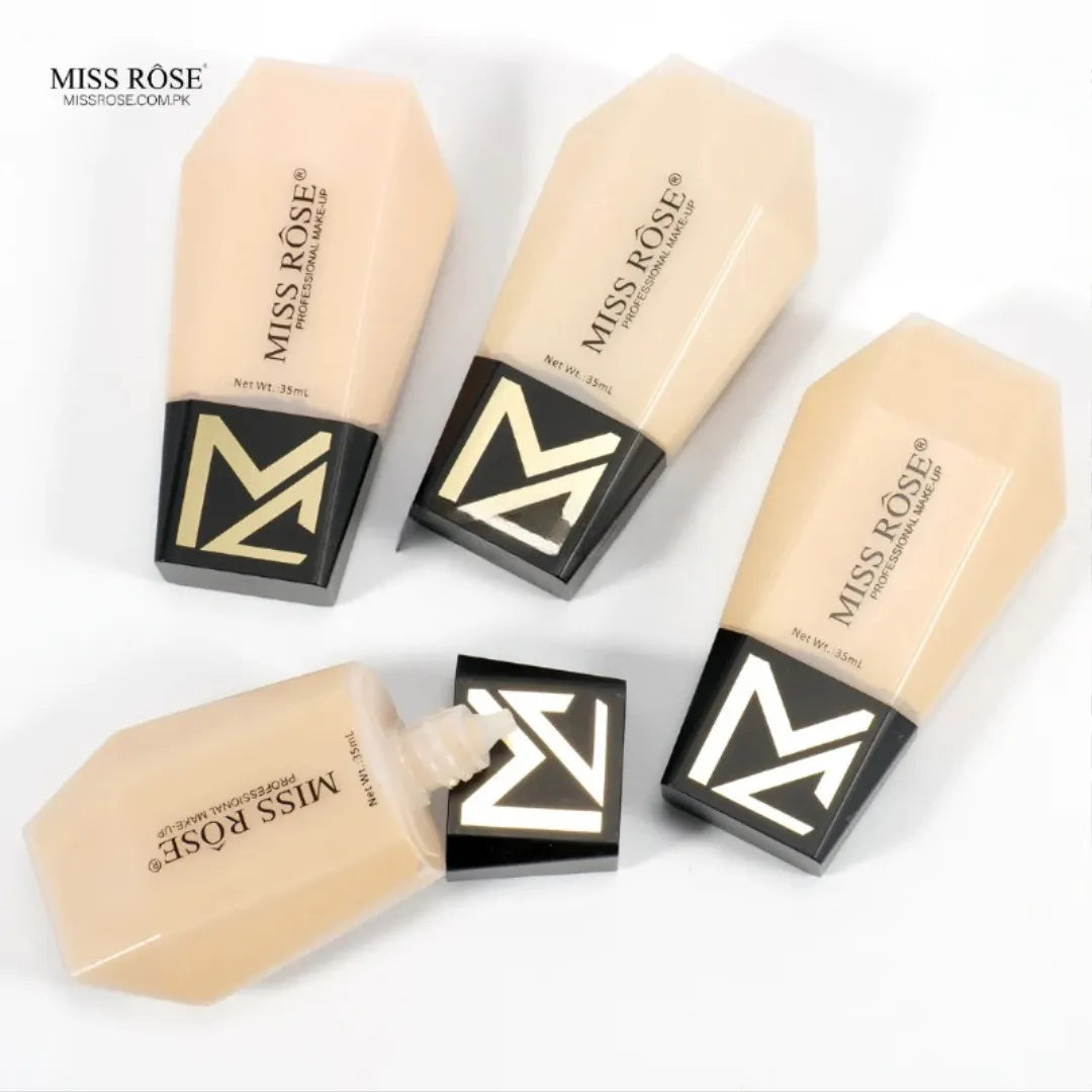Miss Rose New High Coverage Foundation - 35ml - Buy Online in Pakistan at Cosmia.pk