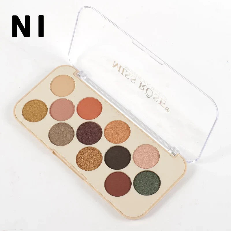 Miss Rose Eye Palette Pan - 12-Color - Buy Online in Pakistan at Cosmia.pk