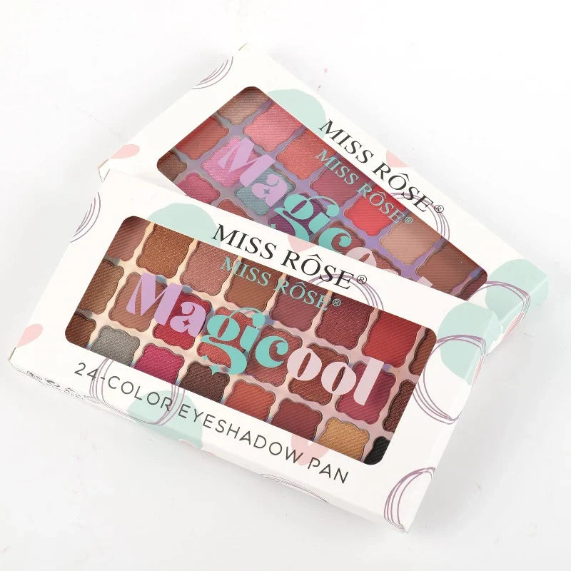 Miss Rose 24 Color Magic Cool Eyeshadow Palette - Buy Online in Pakistan at Cosmia.pk