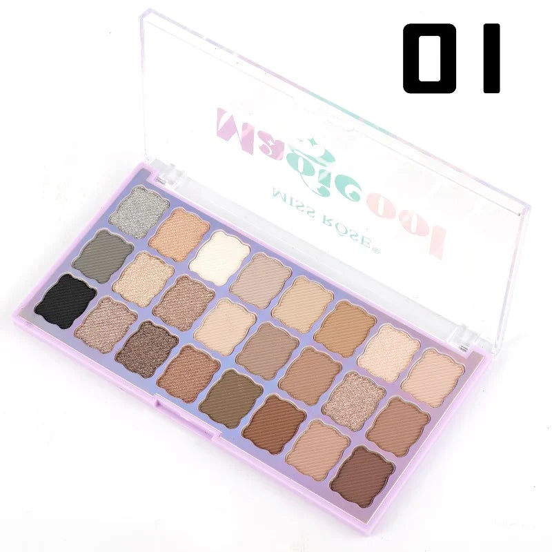 Miss Rose 24 Color Magic Cool Eyeshadow Palette - Buy Online in Pakistan at Cosmia.pk