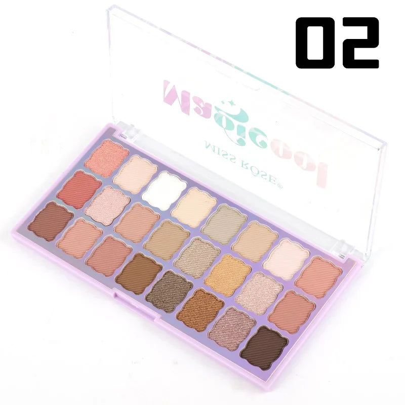 Miss Rose 24 Color Magic Cool Eyeshadow Palette - Buy Online in Pakistan at Cosmia.pk