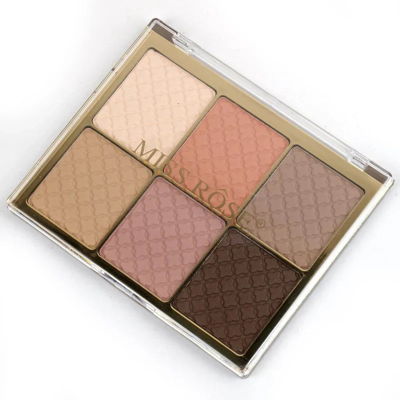 Miss Rose Square Face Kit -  6-Color - Buy Online in Pakistan at Cosmia.pk