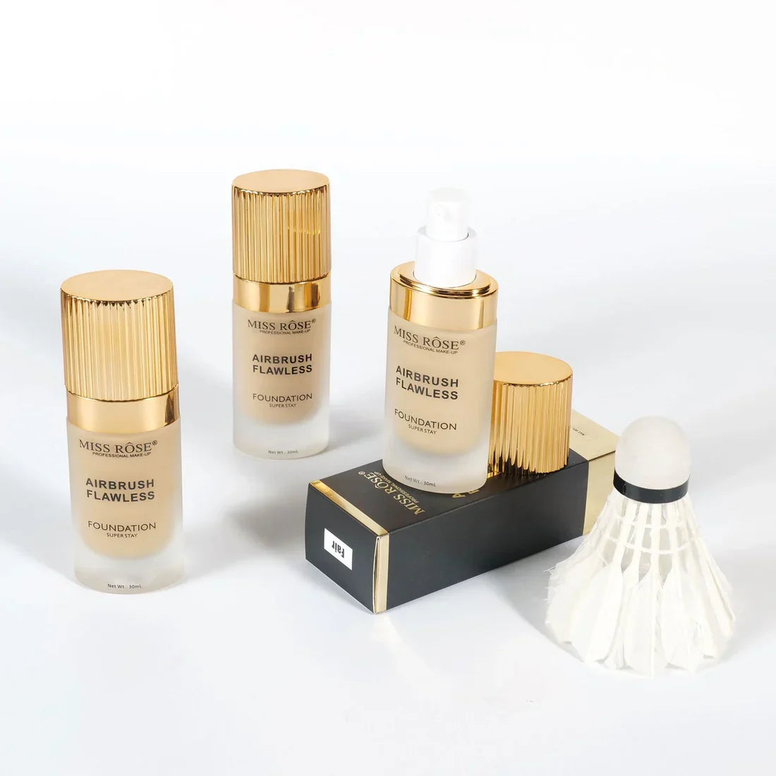 Missrose AirBrush Flawless Foundation - 30ml - Buy Online in Pakistan at Cosmia.pk