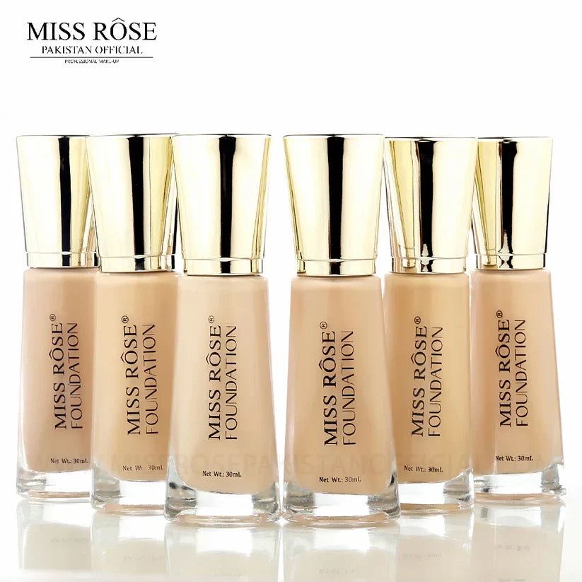 Miss Rose Moisturizing Flawless Liquid Foundation -  30ml - Buy Online in Pakistan at Cosmia.pk