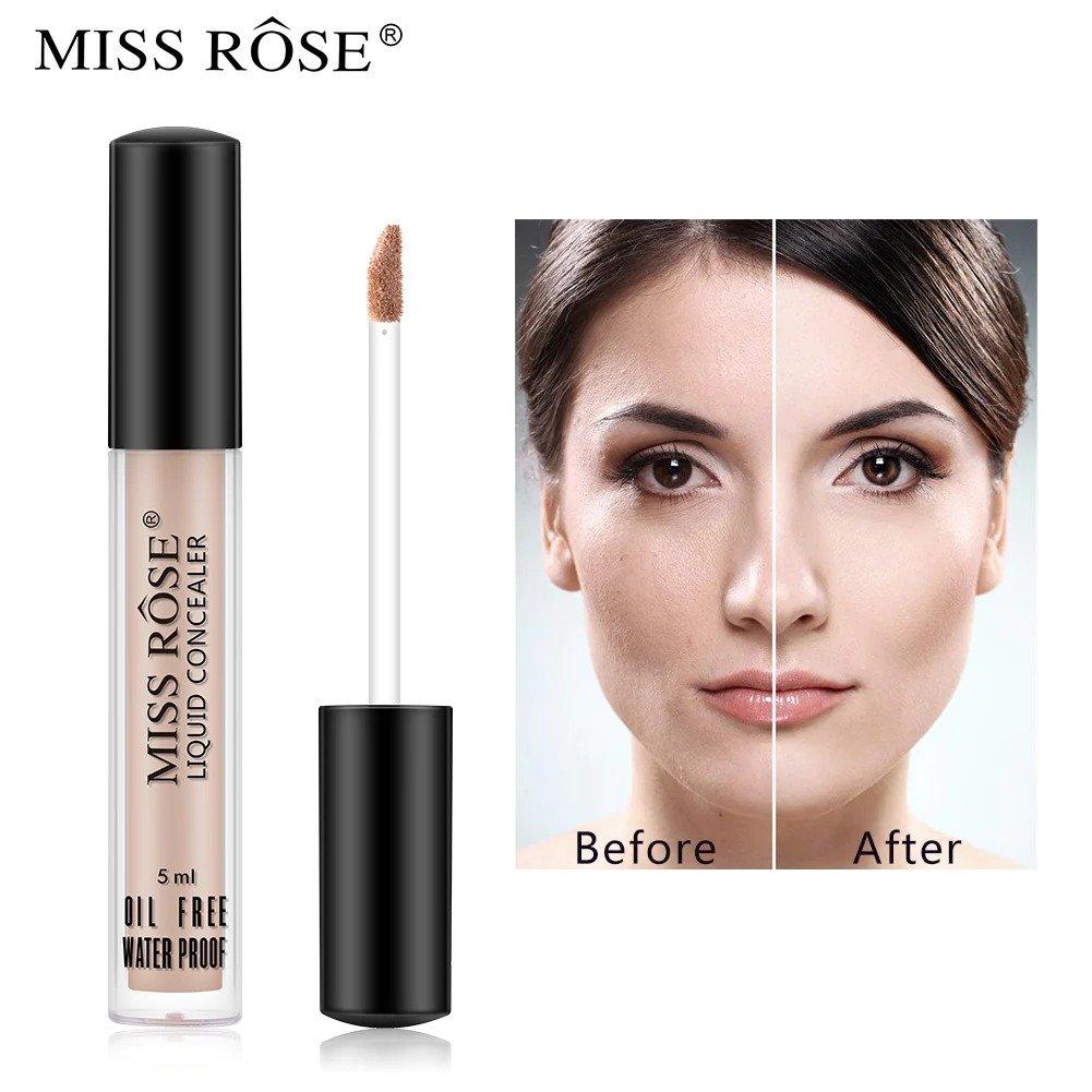 Miss Rose Oil Free Waterproof Liquid Concealer - 5ml - Buy Online in Pakistan at Cosmia.pk