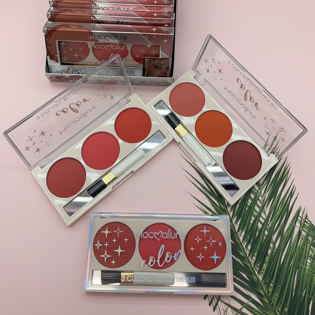 Mocallure 3 Colors Blush Kit - Buy Online in Pakistan at Cosmia.pk