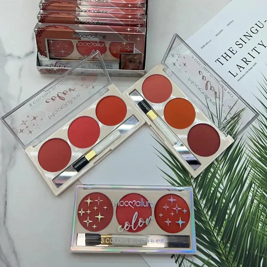 Mocallure 3 Colors Blush Kit - Buy Online in Pakistan at Cosmia.pk