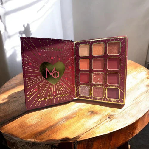 Mocallure 4 in 1 Red Mini beauty book palette - Buy Online in Pakistan at Cosmia.pk