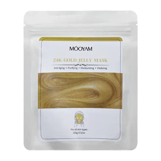 Mooyam 24k Gold Jelly Mask - 100g - Buy Online in Pakistan at Cosmia.pk