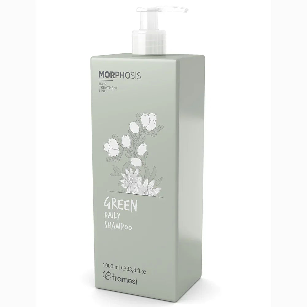 Framesi - Morphosis Green Daily Shampoo 1000ml - Buy Online in Pakistan at Cosmia.pk