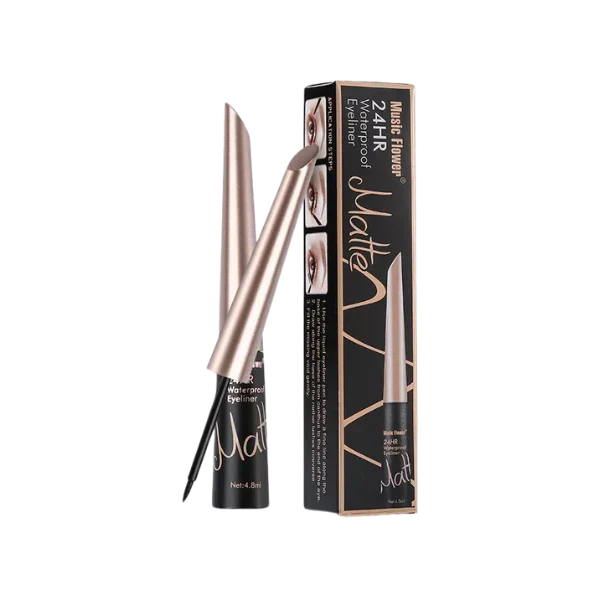 Music Flower 24HR Waterproof Matte Eyeliner – 4.8ml - Buy Online in Pakistan at Cosmia.pk