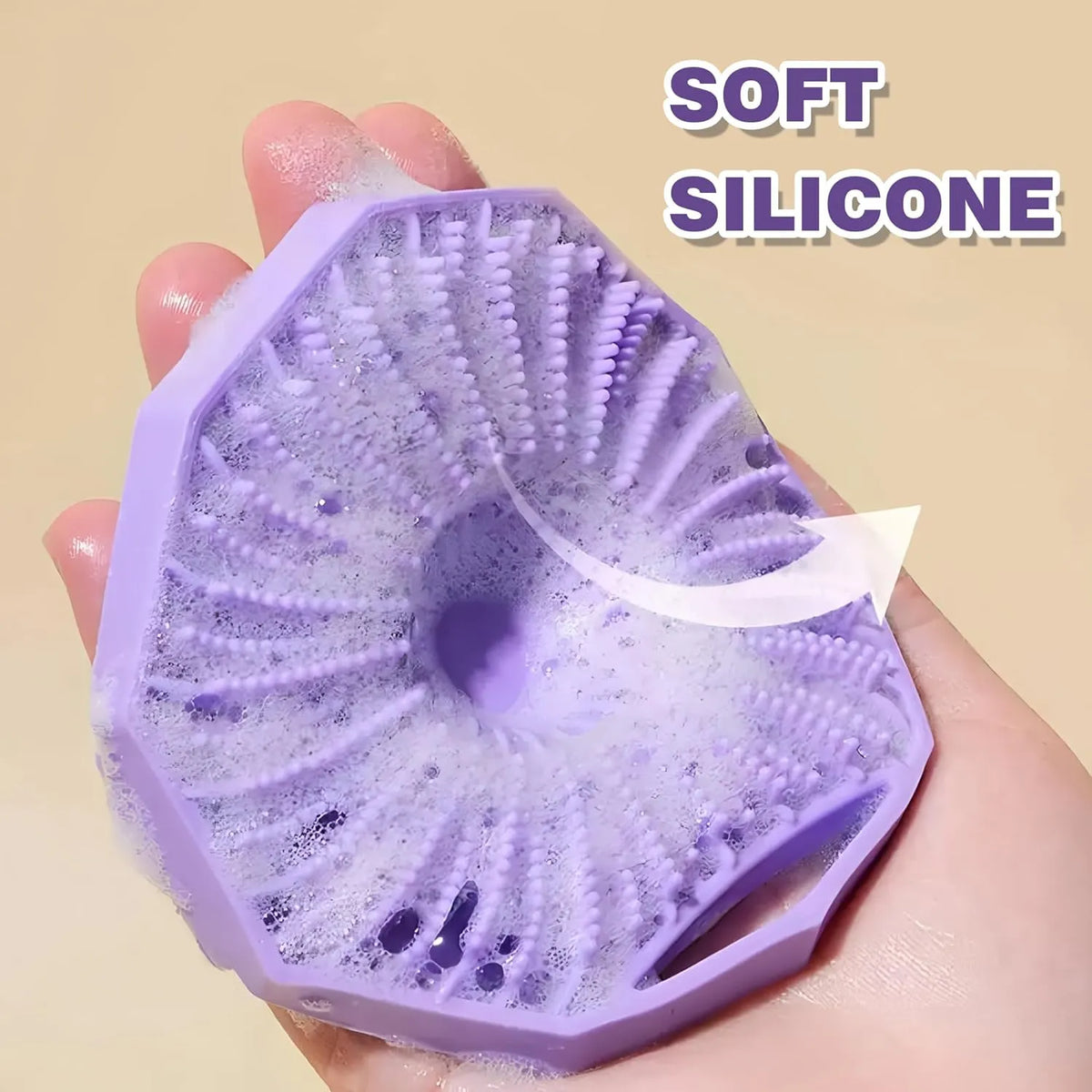 NICECONE Silicone Shower Scrubber - Buy Online in Pakistan at Cosmia.pk
