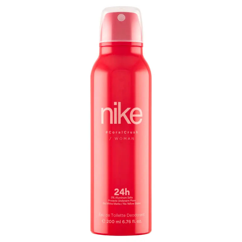Nike Coral Crush Woman 24H Body Spray - 200ml - Buy Online in Pakistan at Cosmia.pk