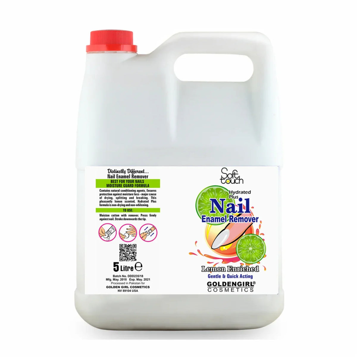 Soft Touch Nail Enamel Remover Ultra Caring - Buy Online in Pakistan at Cosmia.pk