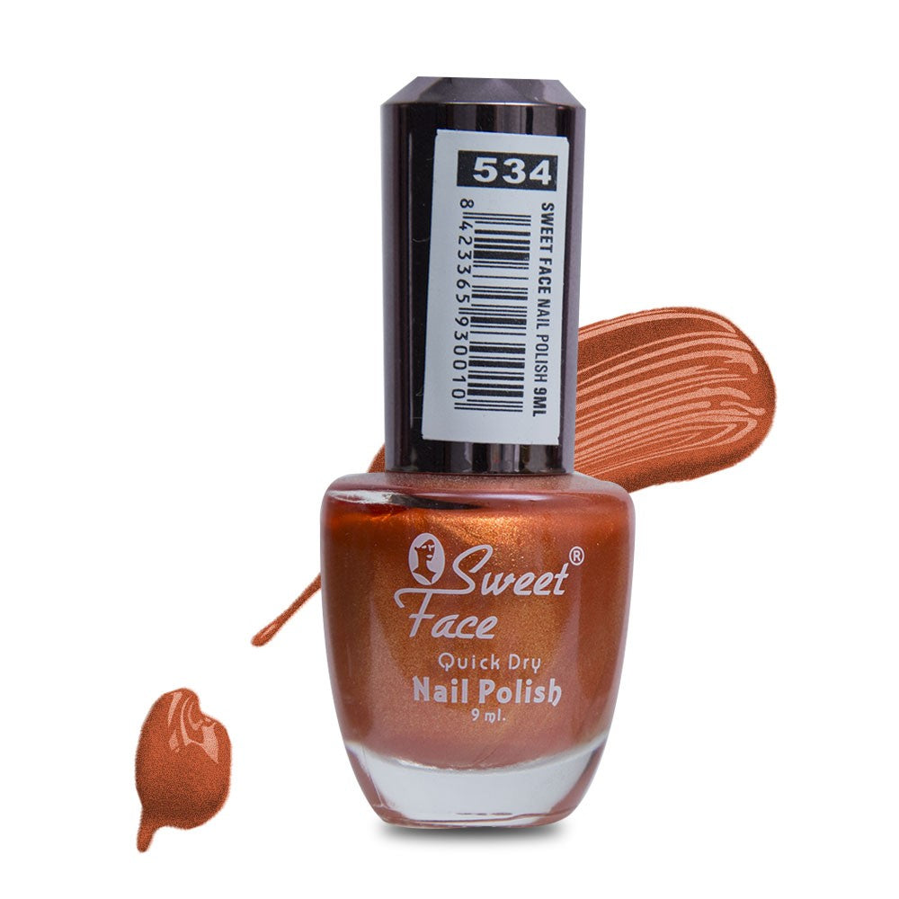 Sweet Face Qiuck Dry Nail Polish 9ml - Buy Online in Pakistan at Cosmia.pk