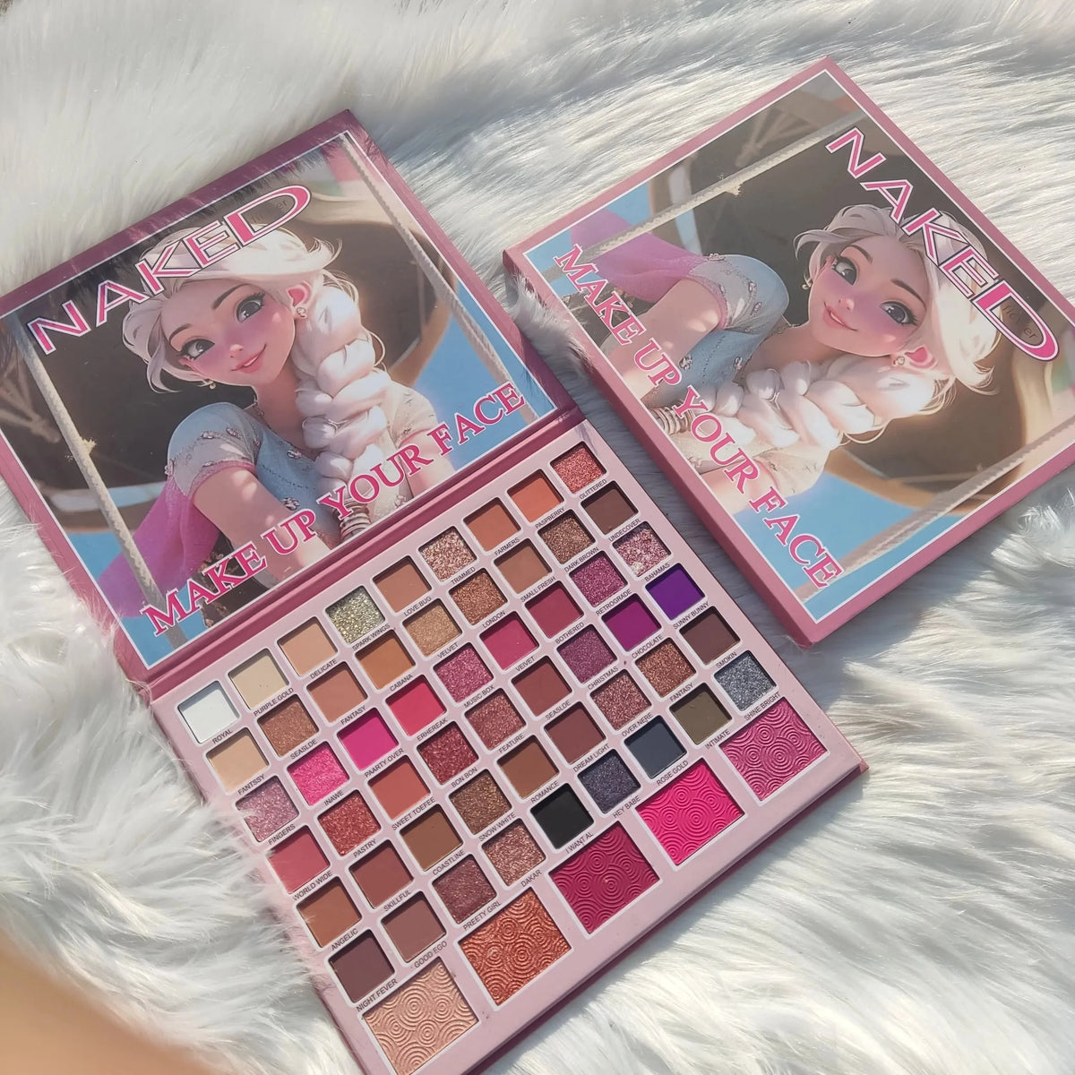 Naked Flower Make Up Your Face 59 Shades Eyeshadow Palette - Buy Online in Pakistan at Cosmia.pk