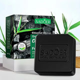 Sadoer Natural Essential Oil Soap with Activated Charcoal - 100g - Buy Online in Pakistan at Cosmia.pk