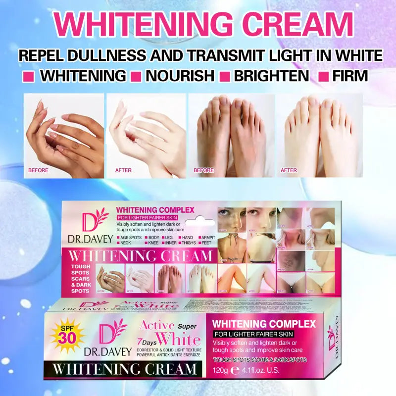 Dr Davey Active Super Private Parts Whitening Cream - 120g - Buy Online in Pakistan at Cosmia.pk