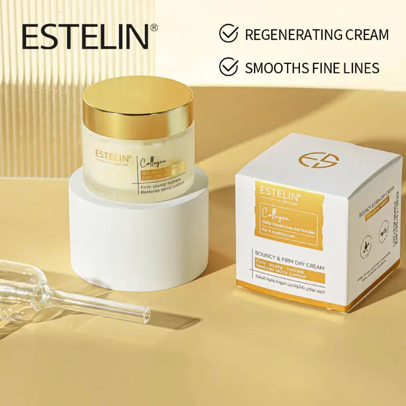 Estelin Collagen Bouncy & Firm Day Cream - 50g - Buy Online in Pakistan at Cosmia.pk