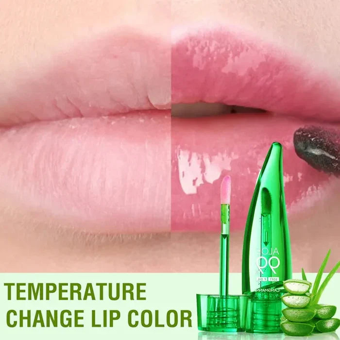 New Aloe vera Soothing Gel Color Changing lip gloss - Buy Online in Pakistan at Cosmia.pk