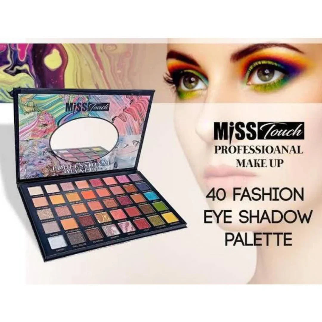 Miss Touch Eyeshadow Palette - 40 Colors - Buy Online in Pakistan at Cosmia.pk