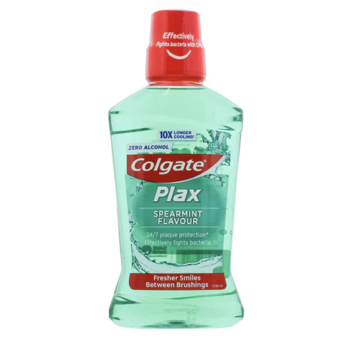 Colgate Plax Spearmint 10X Mouthwash 500ml - Buy Online in Pakistan at Cosmia.pk
