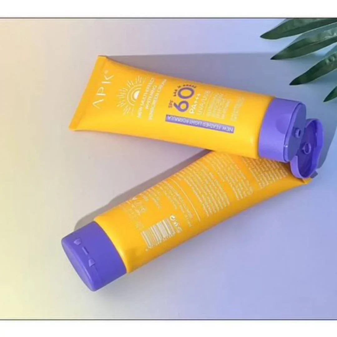 APK Sun Screen SPF 60+ with New Formula - Waterproof Protection - 100g - Buy Online in Pakistan at Cosmia.pk