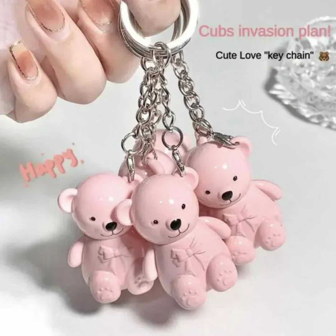 Cute Bear Key Chain Tint Glossy Lip Gloss - Buy Online in Pakistan at Cosmia.pk