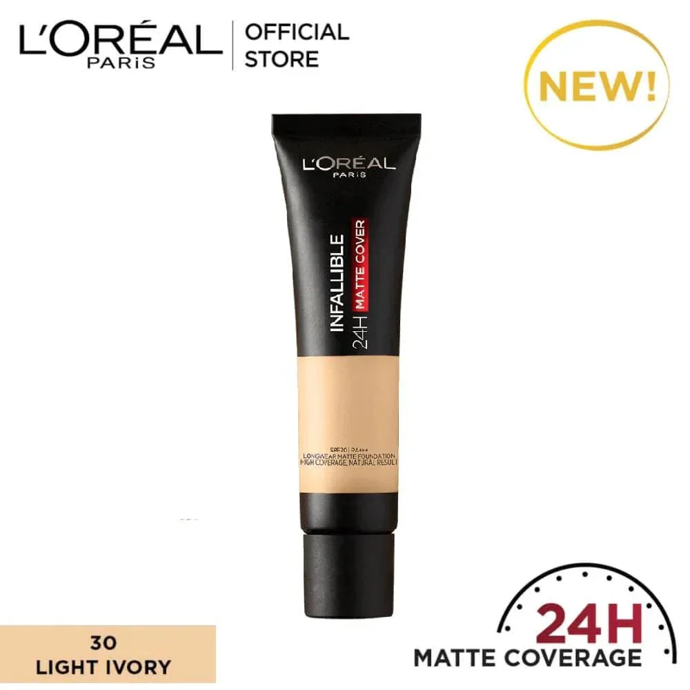 Loreal Infallible 24hr Matte Cover Foundation - Buy Online in Pakistan at Cosmia.pk