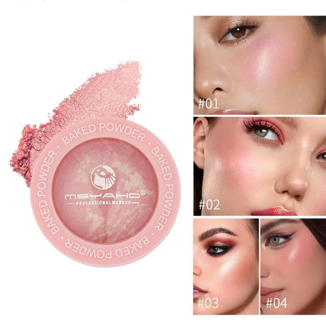 MSYAHO Baked Powder Terra Cotta Blush - Buy Online in Pakistan at Cosmia.pk