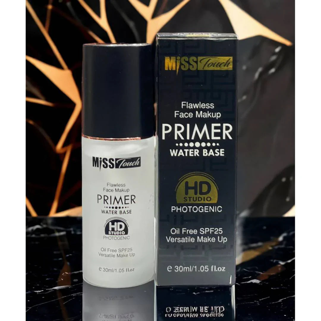 Miss Touch Flawless Primer Water Base Oil Free SPF25 - 30ml - Buy Online in Pakistan at Cosmia.pk