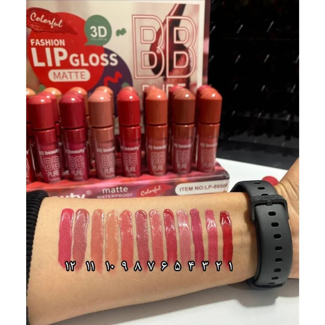 3Q Beauty BB Pure Matte Waterproof Lip Gloss - Buy Online in Pakistan at Cosmia.pk