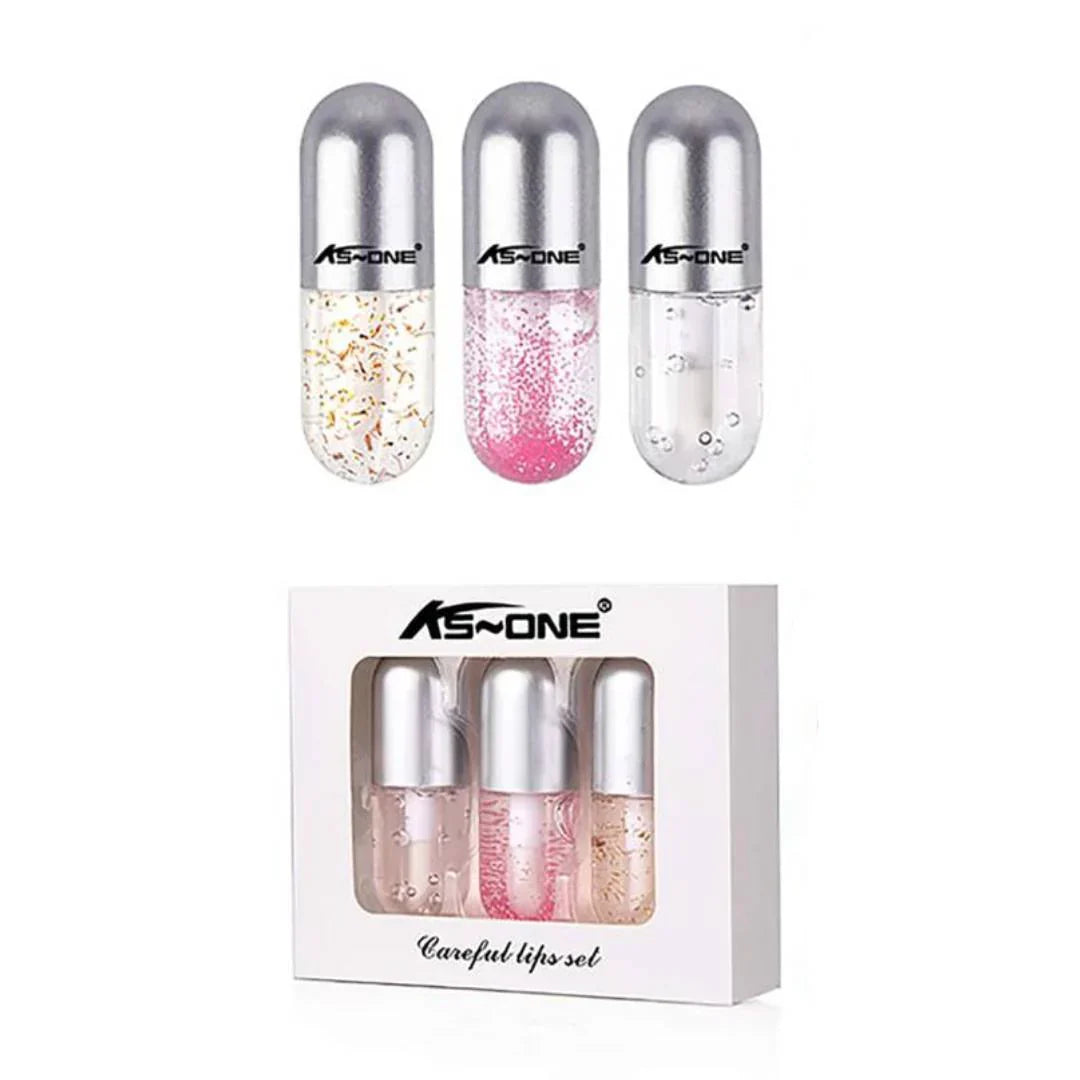 KS One of the Amazing Edition Silver 3Pcs Lip Oil - Buy Online in Pakistan at Cosmia.pk