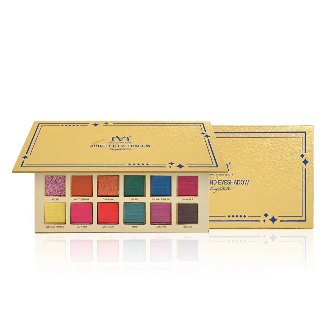CVB Artist HD Eye Shadow Designed In Pro 36 Colors C124 - Buy Online in Pakistan at Cosmia.pk