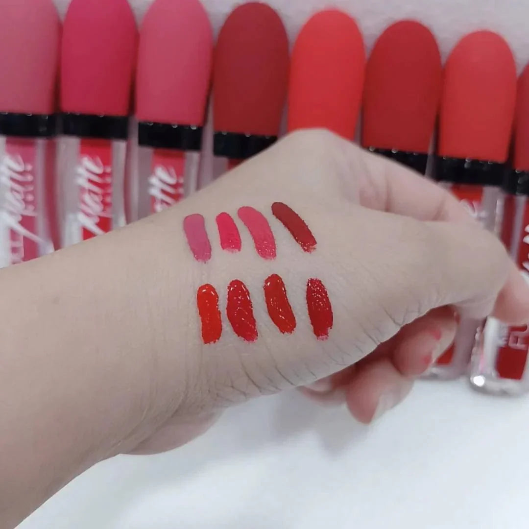 Kiss Beauty Matte Lipgloss 8Pcs Set - Buy Online in Pakistan at Cosmia.pk