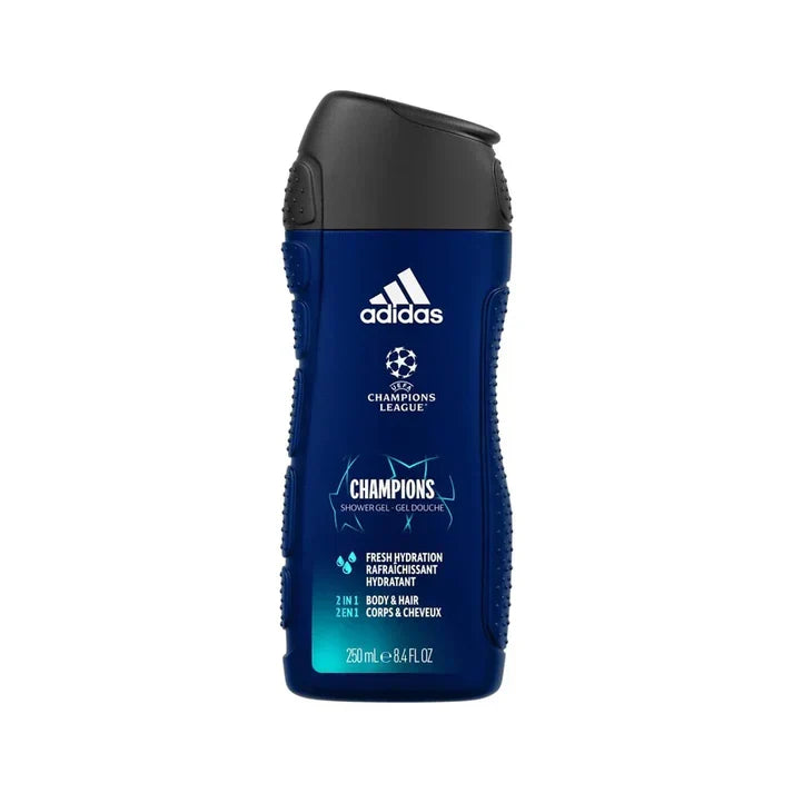 Adidas Champions League Fresh Hydration Shower Gel (250ml) - Buy Online in Pakistan at Cosmia.pk