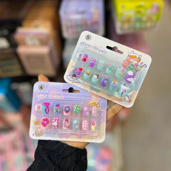 New Star Dream Pack of 12 press nails for kids - Buy Online in Pakistan at Cosmia.pk