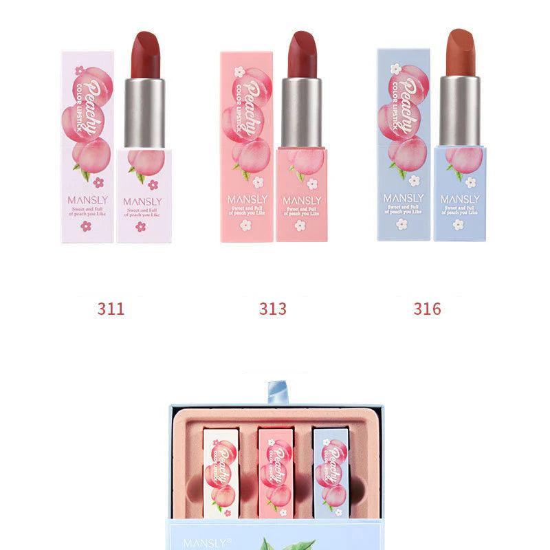 3pcs Velvet Mansly Heng Fang Lipstick - Buy Online in Pakistan at Cosmia.pk