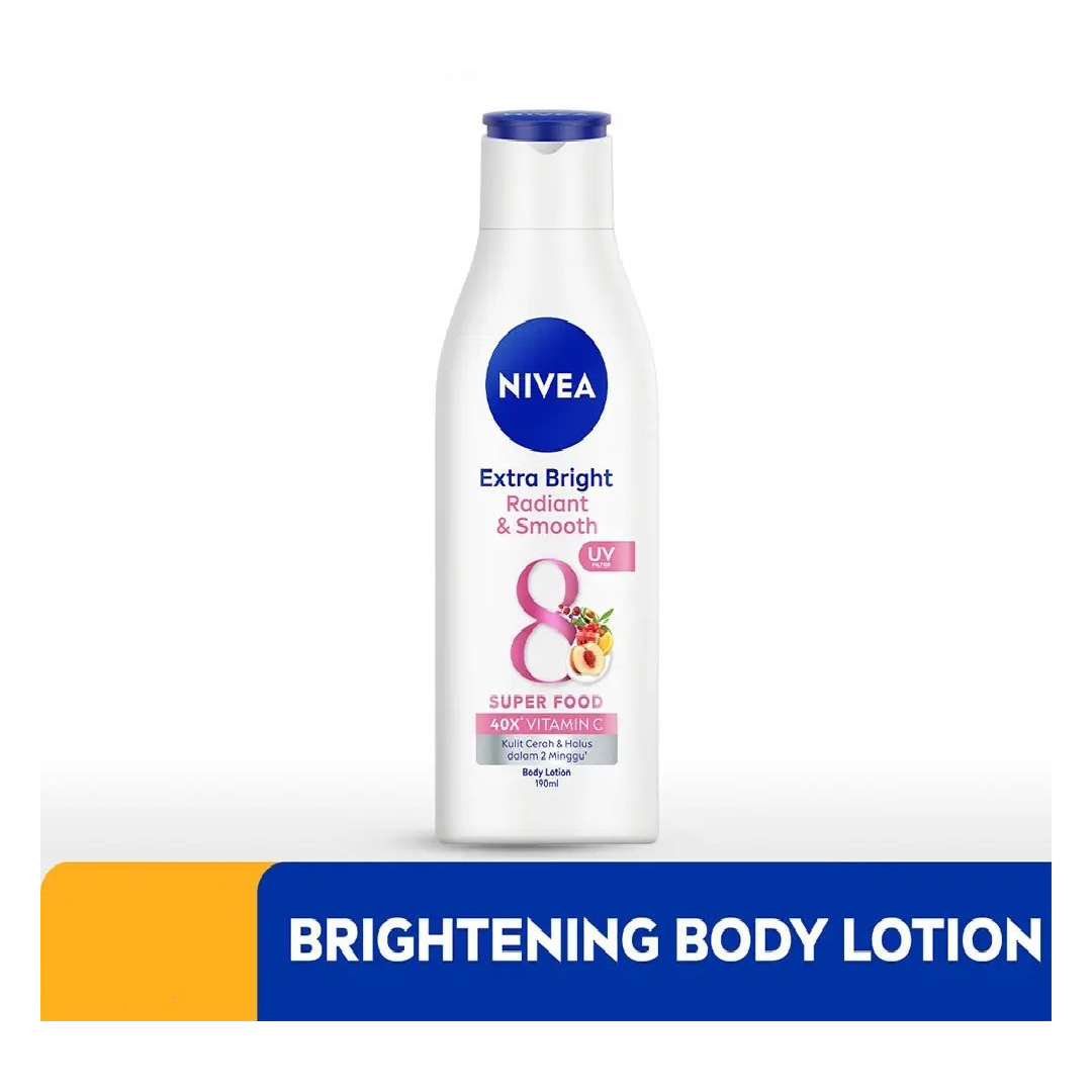 Nivea Extra Bright Radiant & Smooth Super Food Lotion - Buy Online in Pakistan at Cosmia.pk