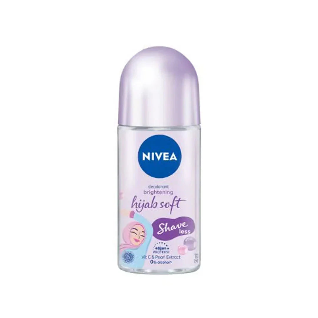 Nivea Deo Roll On Shave Less Hijab Soft - 50ml - Buy Online in Pakistan at Cosmia.pk