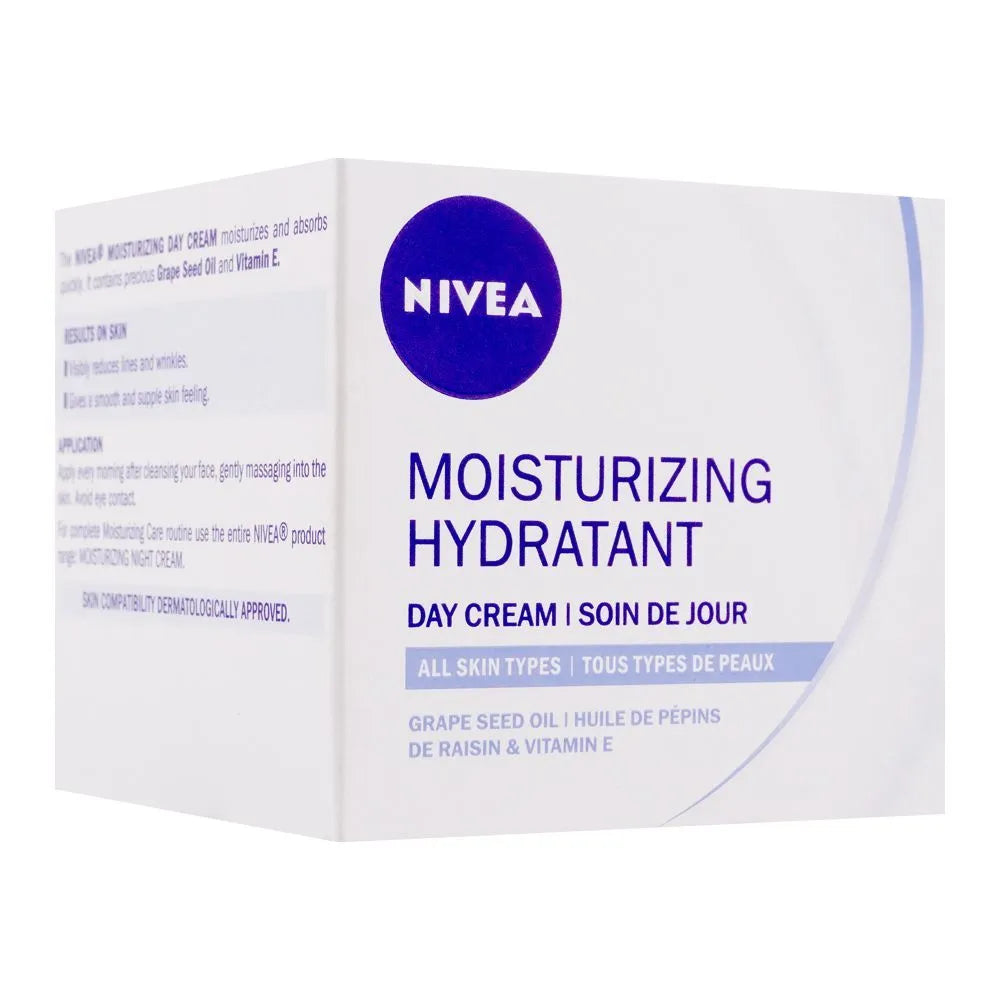 Nivea Moisturizing Hydratant Day Cream, 50ml - Buy Online in Pakistan at Cosmia.pk